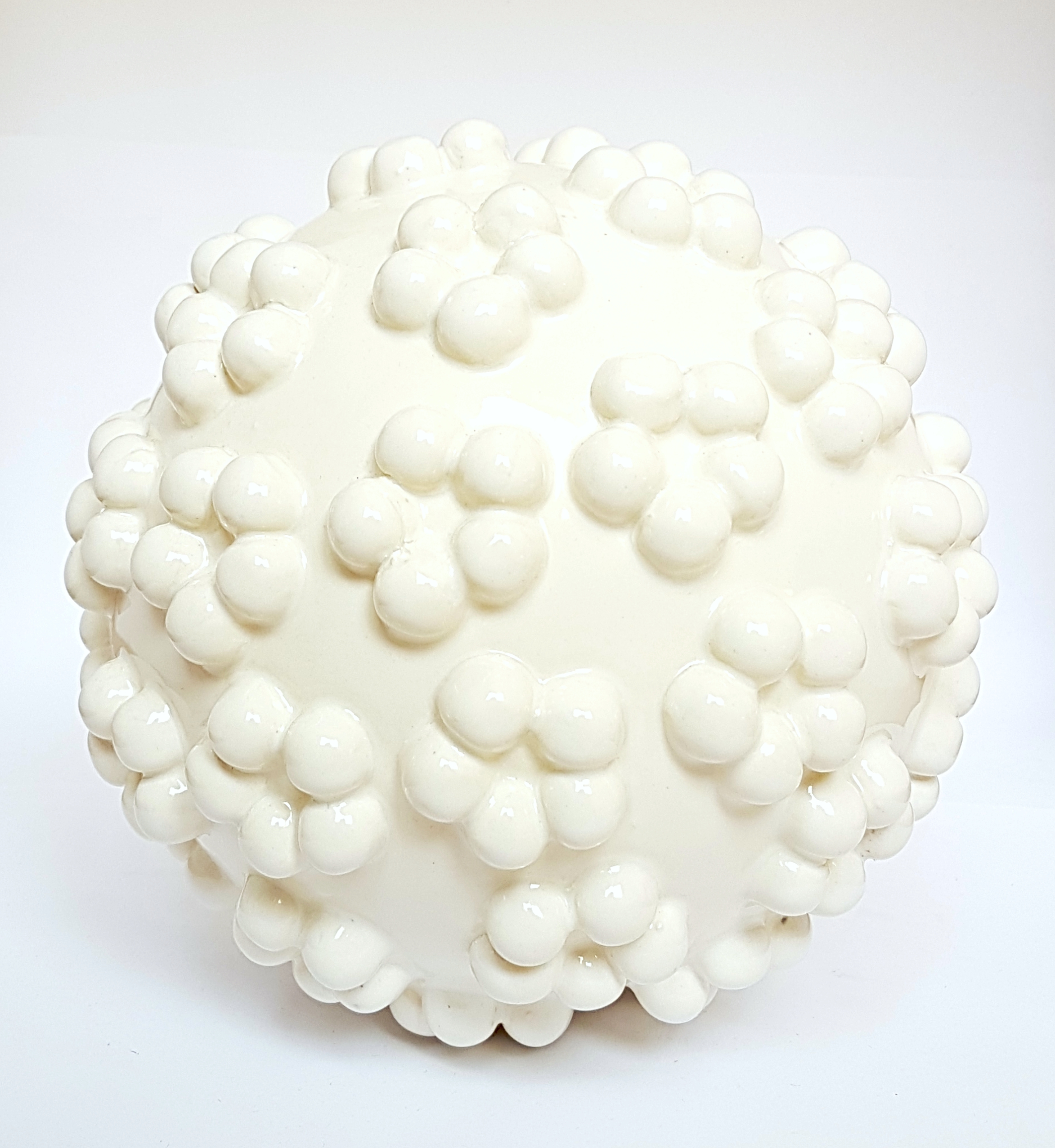 11 Virus ceramic sculpture
