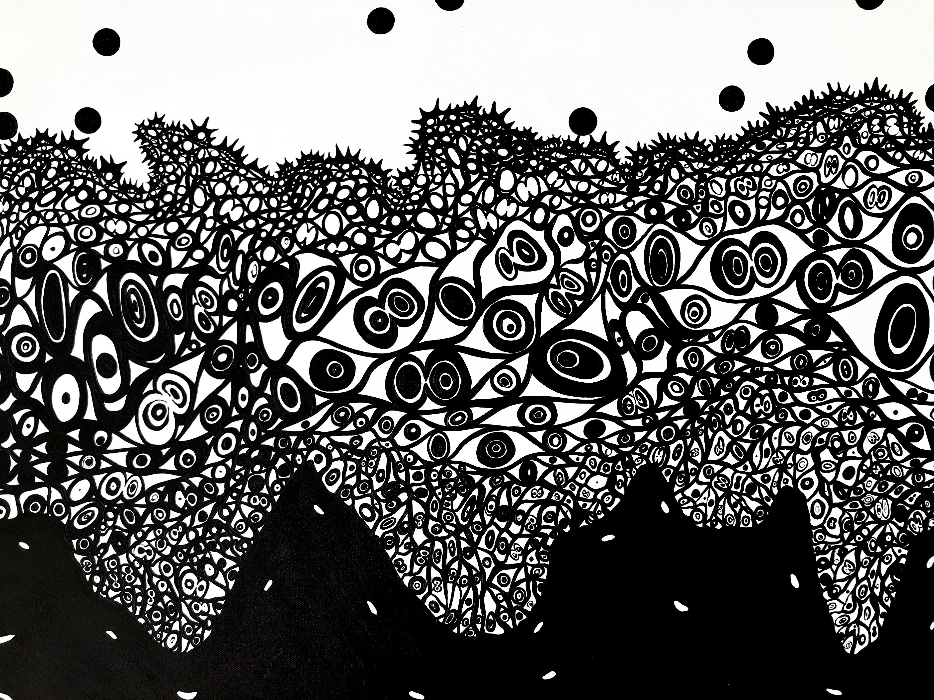Cancer and Viral Shedding painting