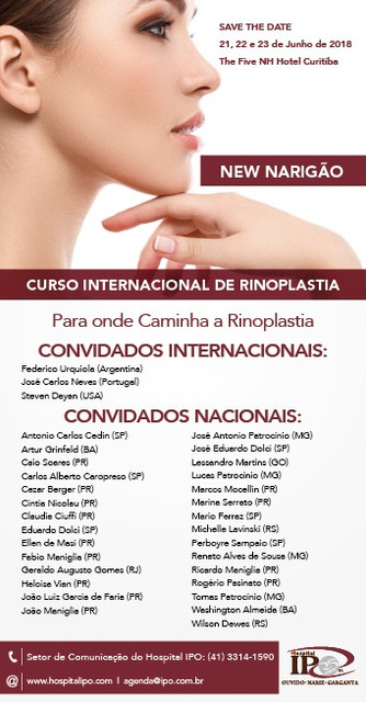 Curso Internacional de Rinoplastia - "New Narigão"
