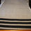 Thumbnail: WOOL TWIN BLANKET 58"x96" Cream with black stripes