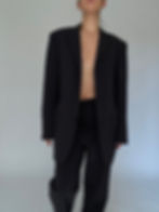 Thumbnail: Midnight Blue Suit - Size  S/M