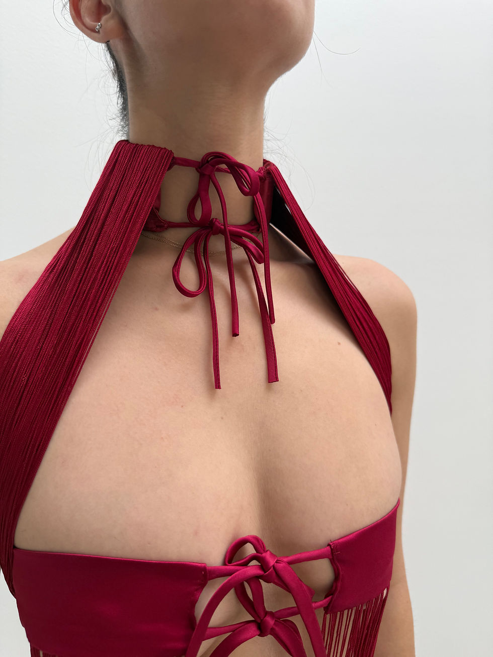 Thumbnail: PRE-ORDER-Draped fringe top