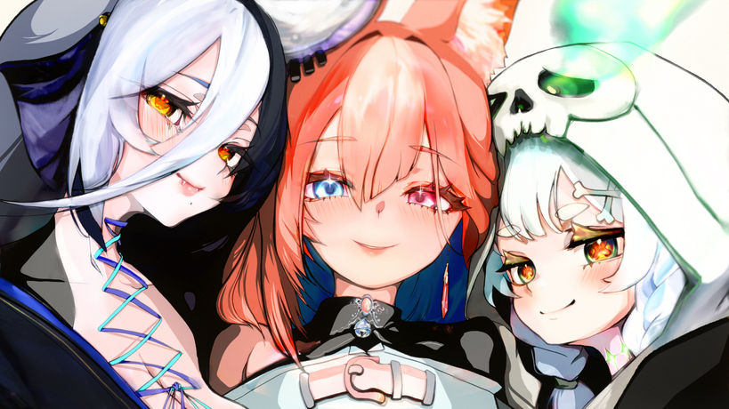 Vtuber集合イラスト