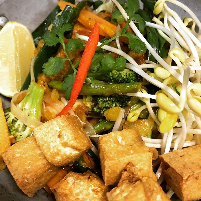 Pad Thai Vegetariano🙏🏻Tallarines de ar
