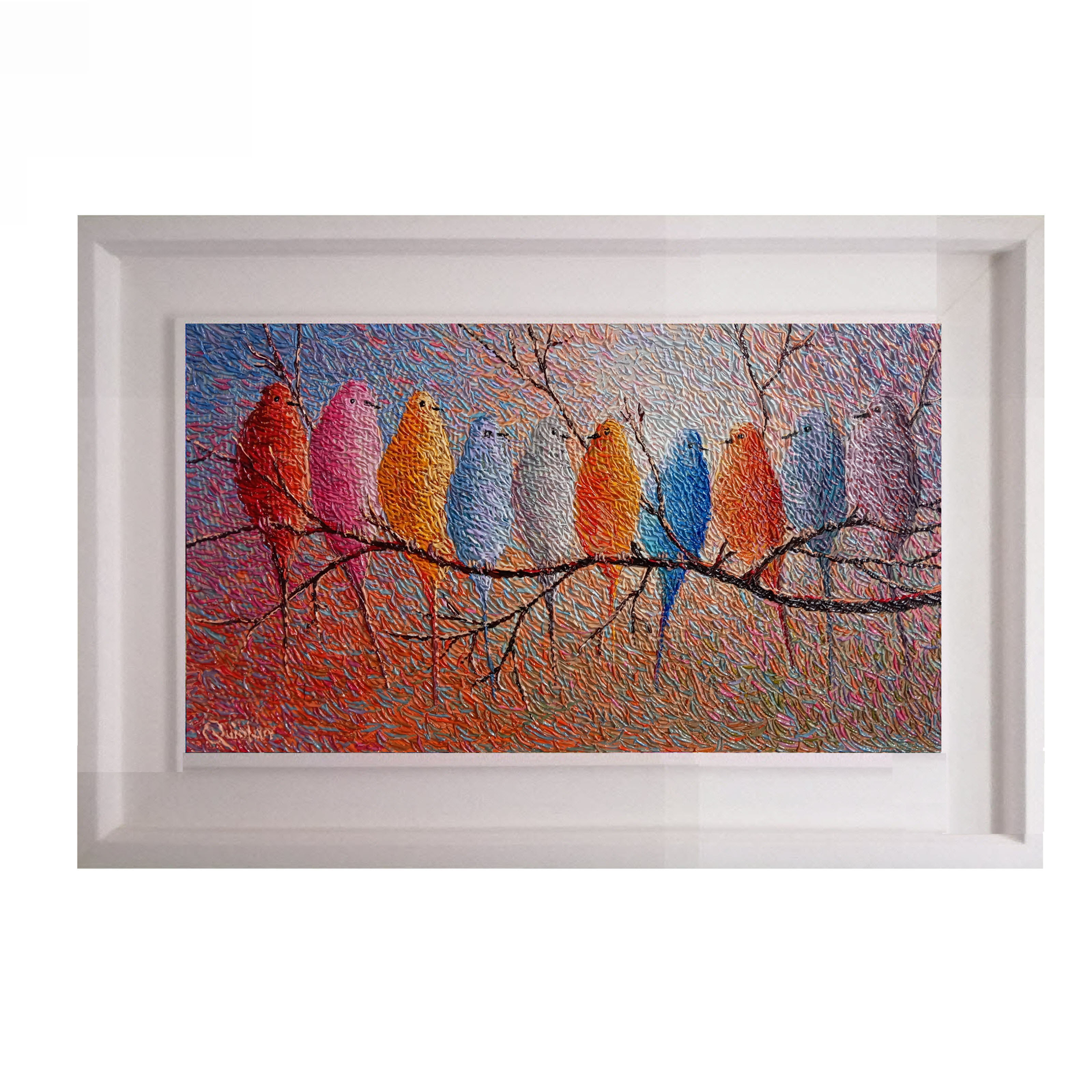 Contemporary bird paintings
