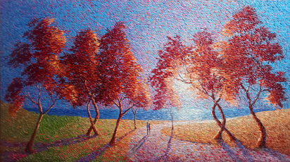        New Paintings - Jan 2023 by Chris Quinlan Art