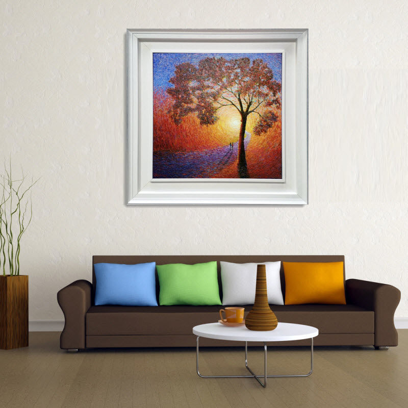 Miniatura: textured abstract art