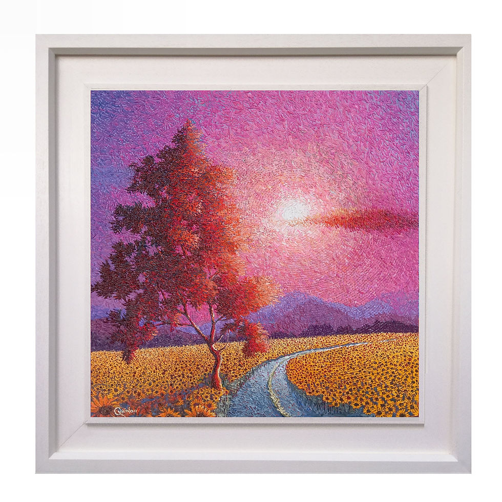 painting of sunflowers