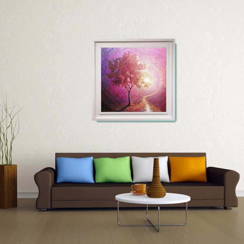 Miniatura: palette knife painting by Chris Quinlan Art