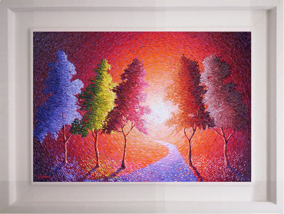 Miniatura: landscape paintings