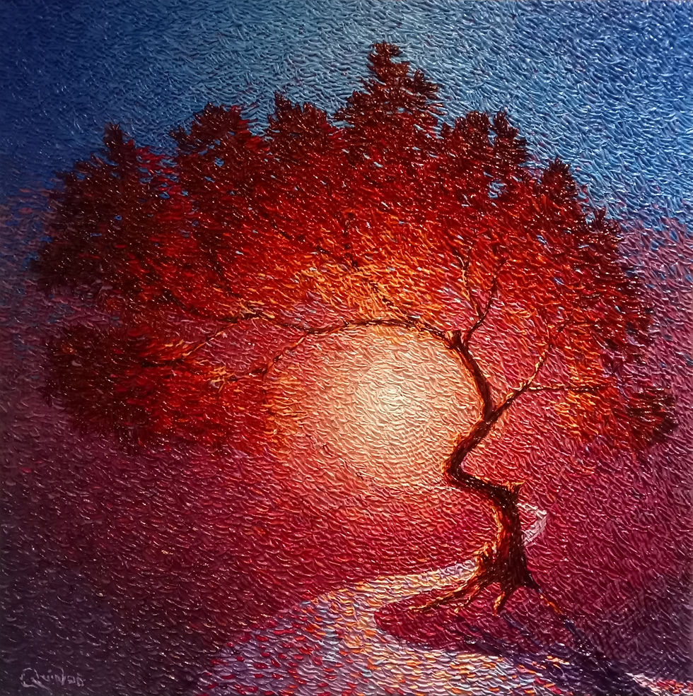 original unique contemporary palette knife paintings