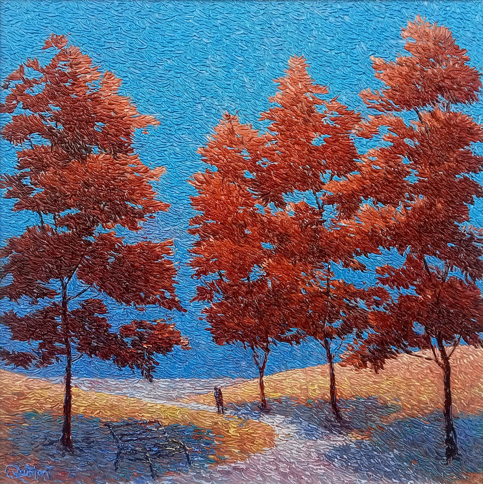 tree paintings by Chris Quinlan Art