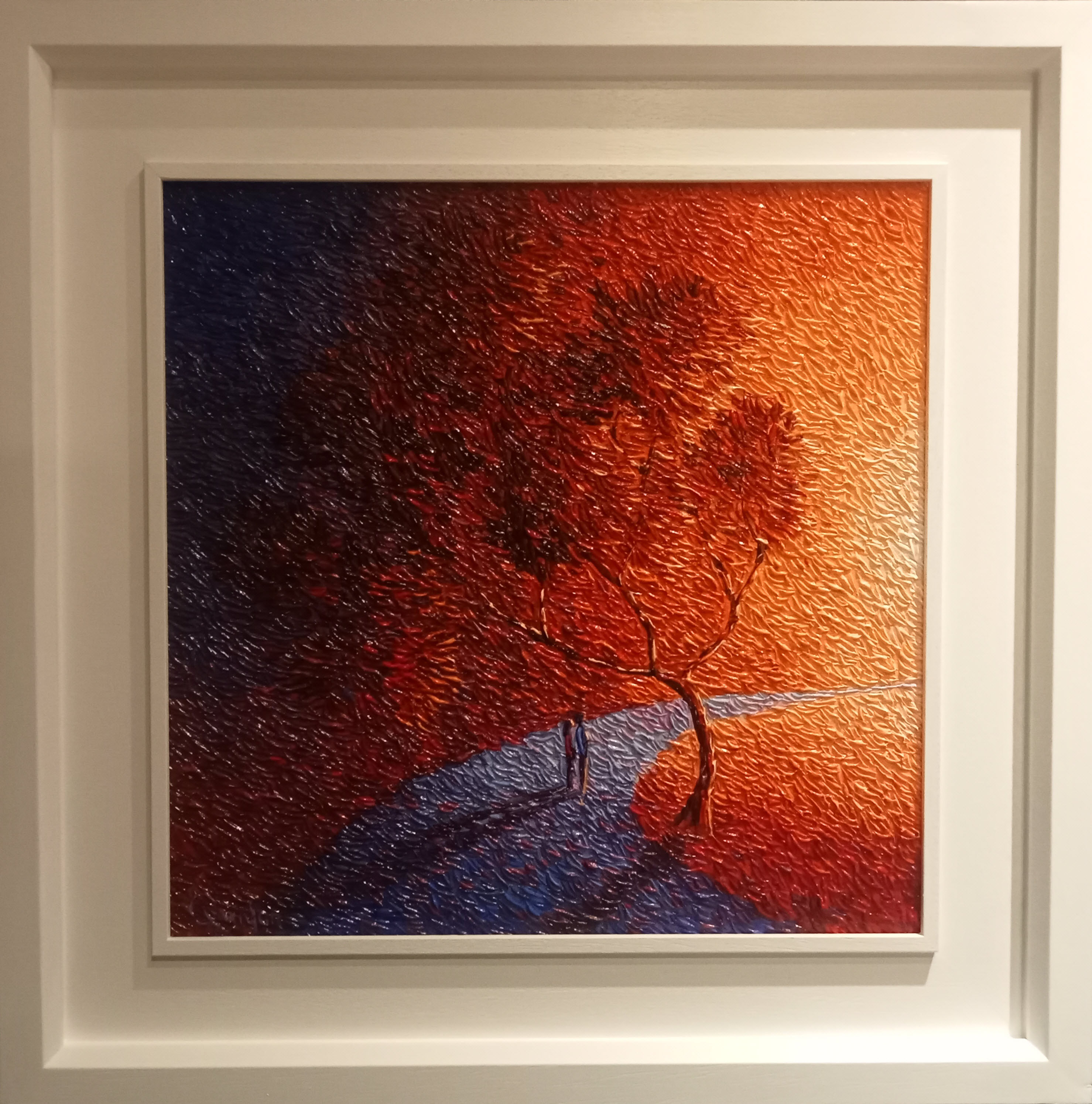 abstract tree paintings