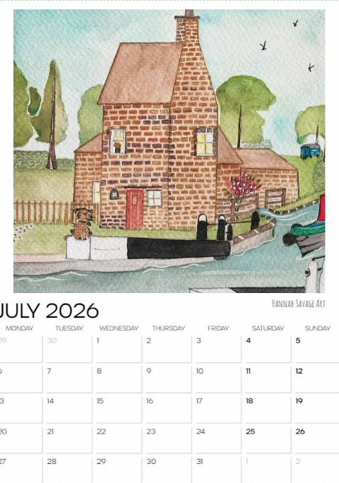 Thumbnail: Floating along 2026 Calendar. (FREE POST)