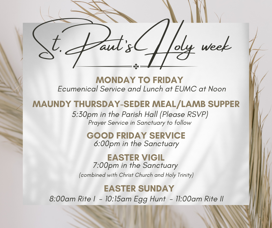 Holy Week
