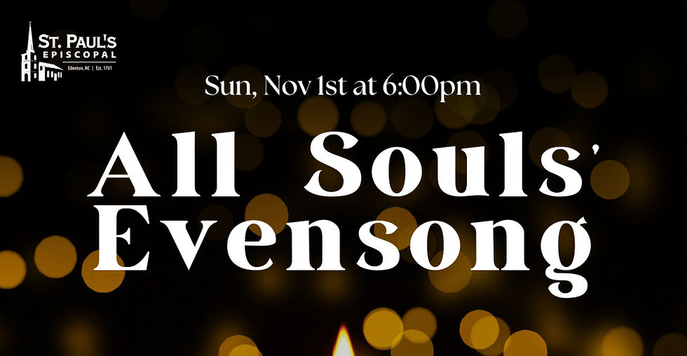 All Souls' Evensong