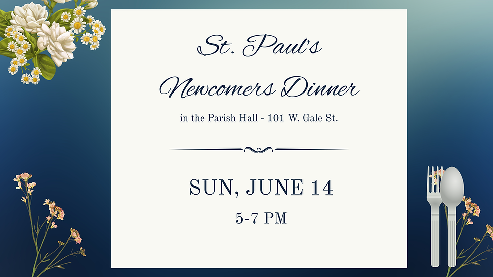 All Newcomers are Invited
