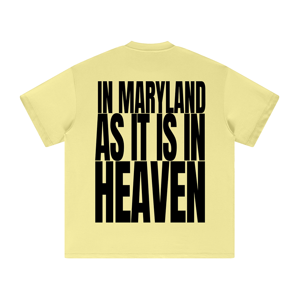 Thumbnail: In MD as it is in Heaven Tee | Heavyweight Earth Tone T-Shirt