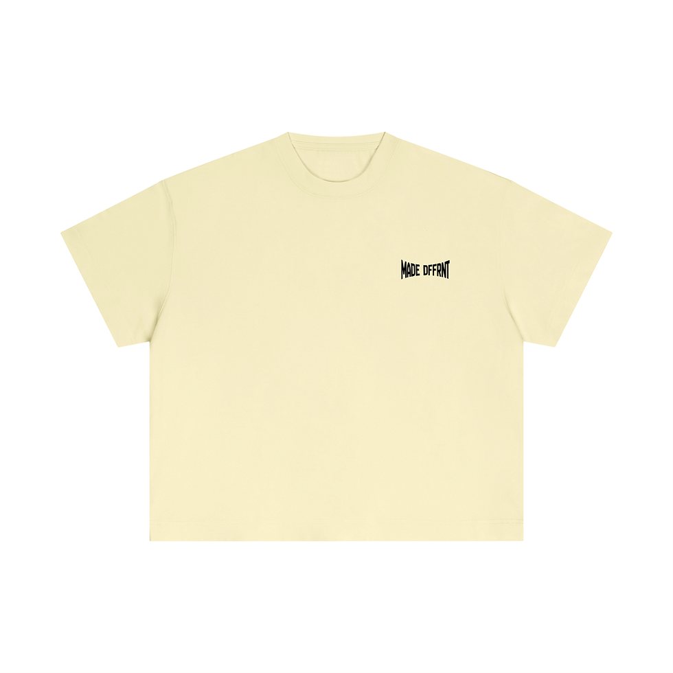 Thumbnail: "MADE DFFRNT" Boxy T-Shirt