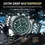Thumbnail: POEDAGAR Top Luxury Men Watches Luminous Date Waterproof