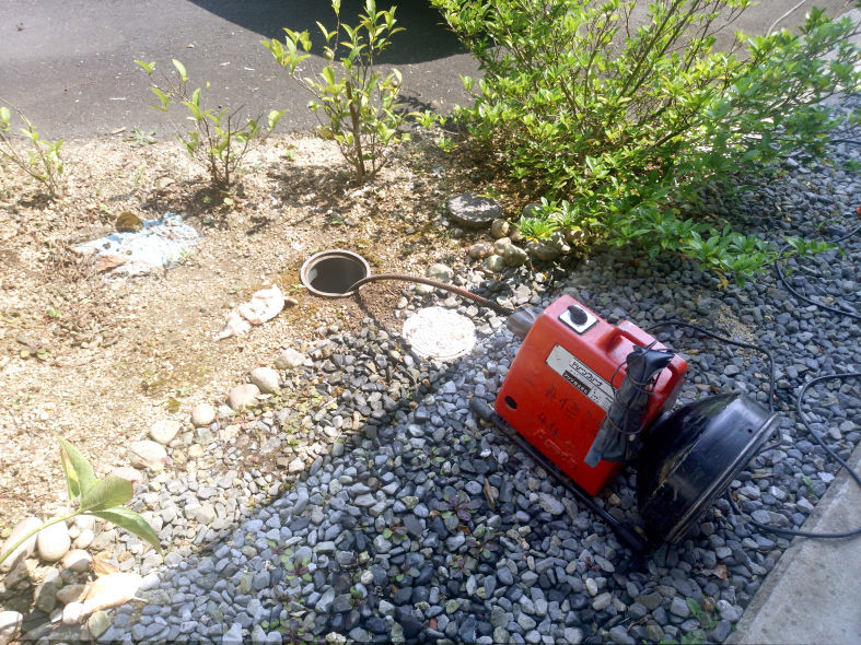 トイレ下水排水つまり修理 その2 - 与謝野町(岩滝町・野田川町・加悦町)