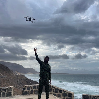 Formação sobre melhoria da Vigilância das Áreas Marinhas Protegidas em Cabo Verde com Drones e tecnologias digitais