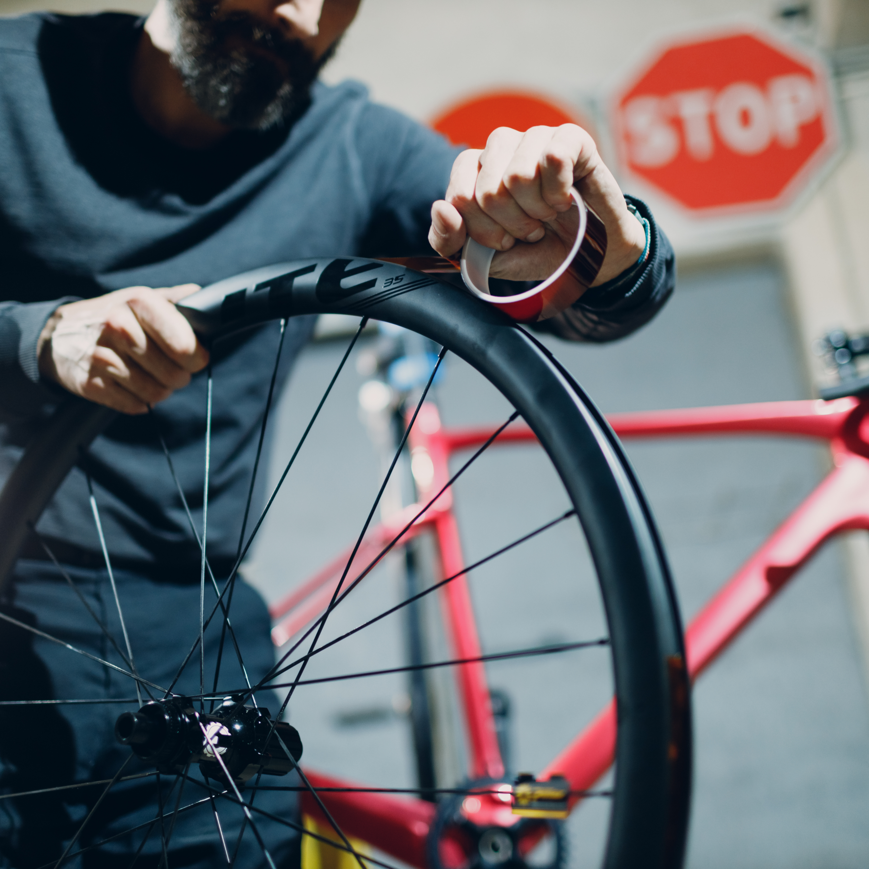 Montage kit tubeless