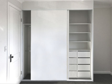 An example of Sliderobes sliding polyurethane wardobes.