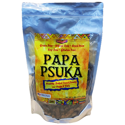 Papa Psuka Dog Treats - 24oz Pouch | Koda Pet Foods