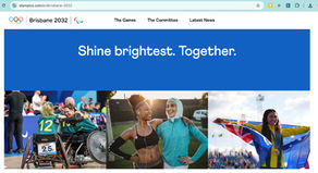 Brisbane Olympics website