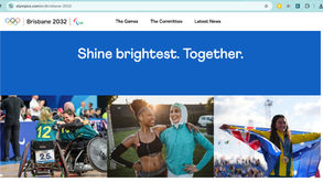 Brisbane Olympics website