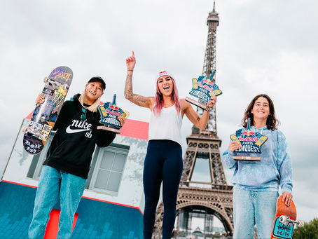 Leticia Bufoni é campeã de torneio internacional de skate street em Paris
