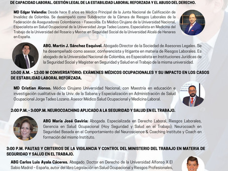 Esta es nuestra agenda académica! Te esperamos!