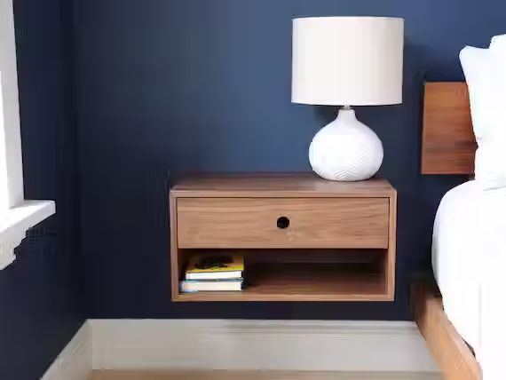 Wall mounted storage units as a storage solution