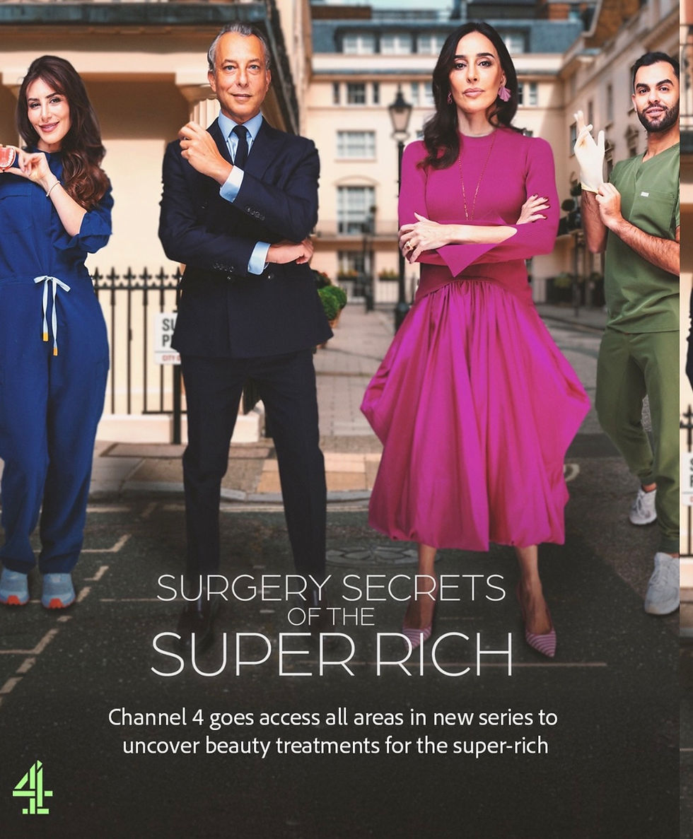 Inside the World of Surgery Secrets of the Super Rich: An Exclusive Premiere at Harvey Nichols