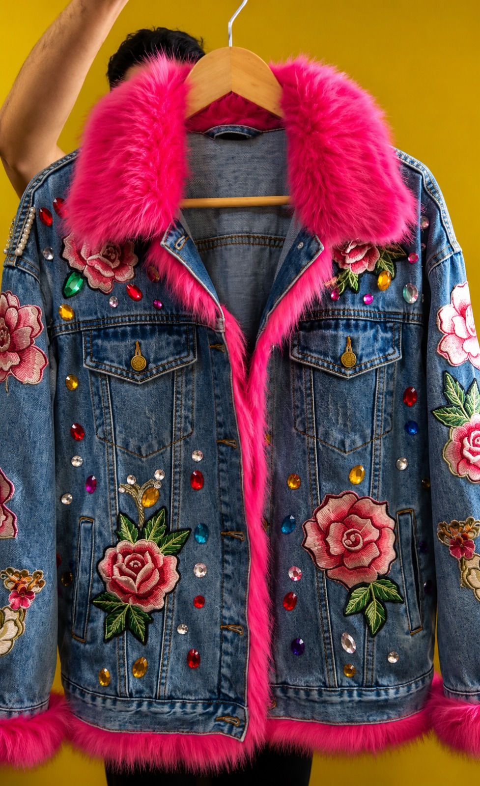 chamarra Rosa Imperial Fuchsia By Etnika Studio