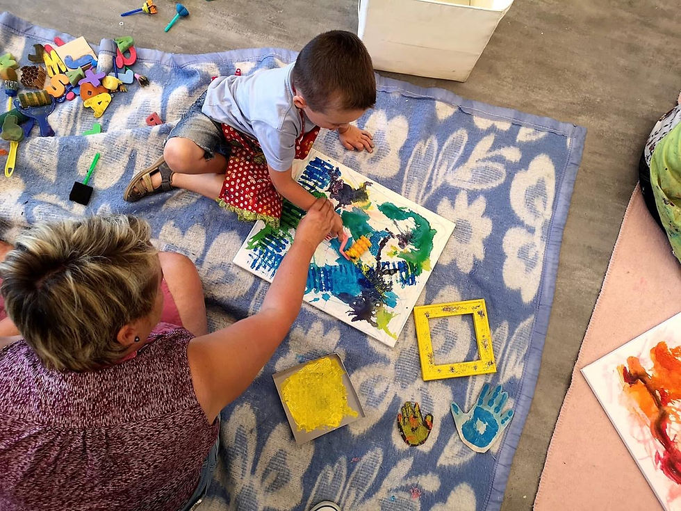 Éveil artistique en Duo — 3 à 6 ans — 25 € adhérent / 35 € non-adhérent