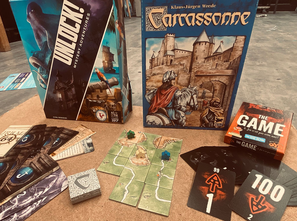 Après-midi jeux créatifs