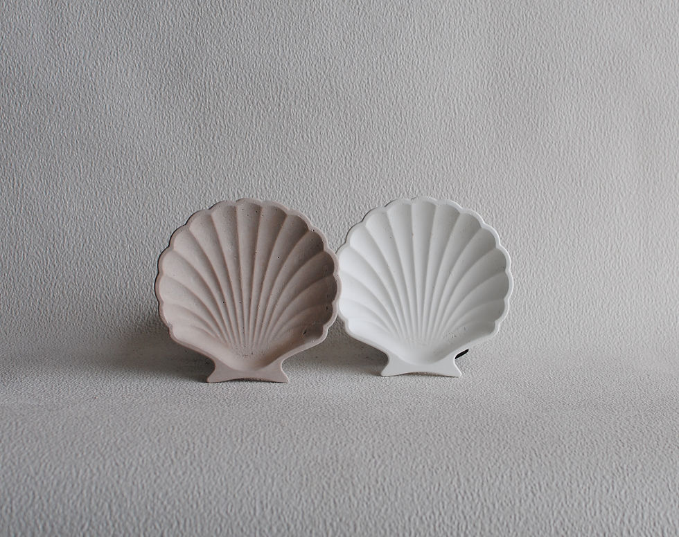 Μικρογραφία: Δίσκος Sea Shell Summer Concrete 11 cm
