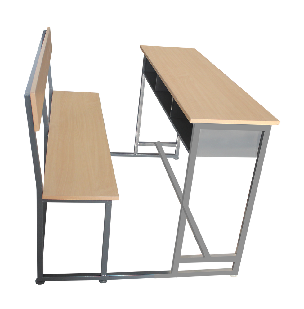 Thumbnail: Genius 3 Seater Desk with Bench