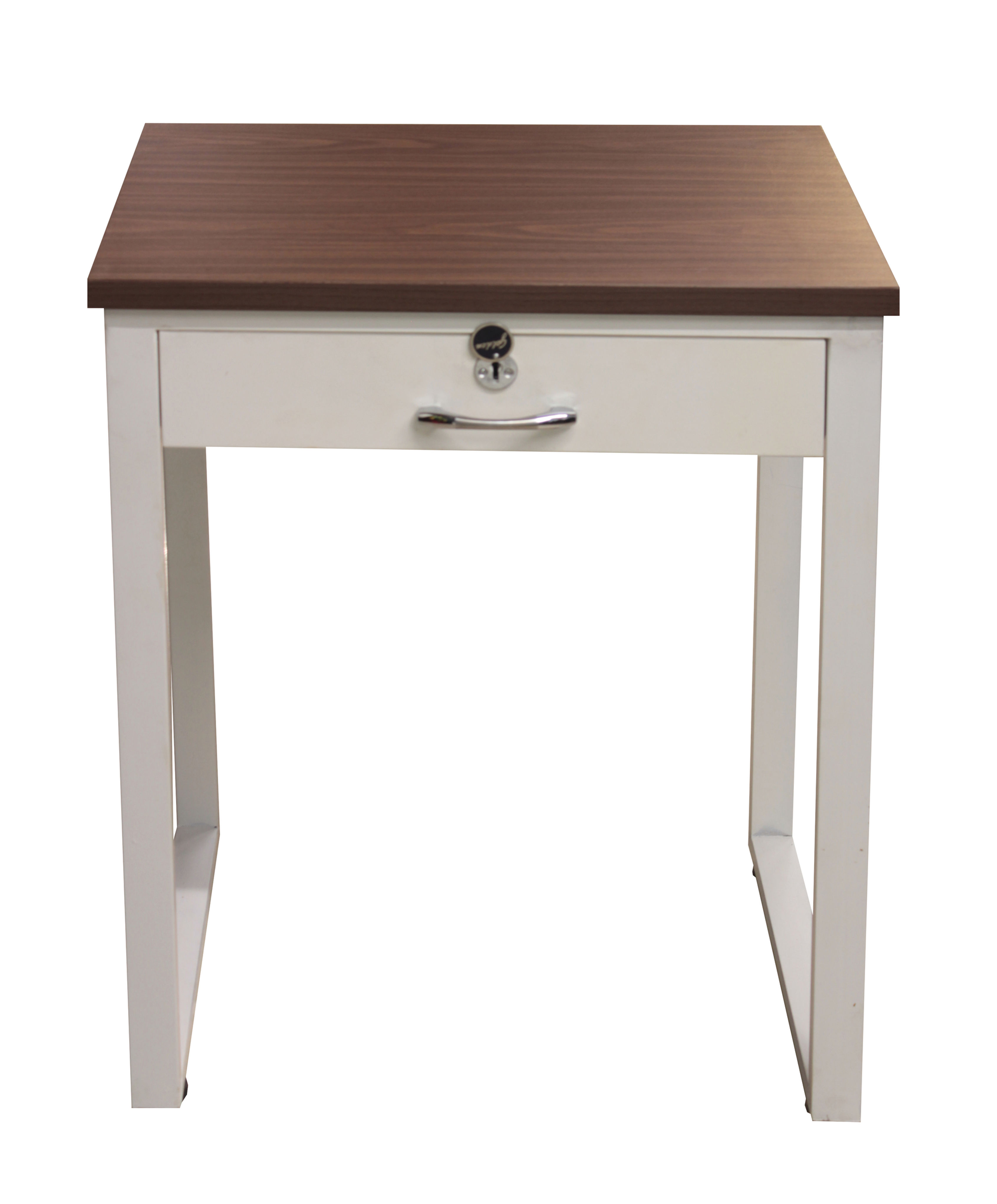 Mini Steel Table with Drawer