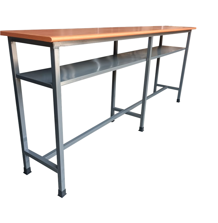 Thumbnail: Intellect 4 Seater Desk and Bench