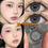 섬네일: 2024년 신상 컬러렌즈 혼혈렌즈 반년포 대직경 14.5mm 시즌3