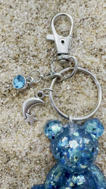 Thumbnail: Sweet Dreams Bear Keychain