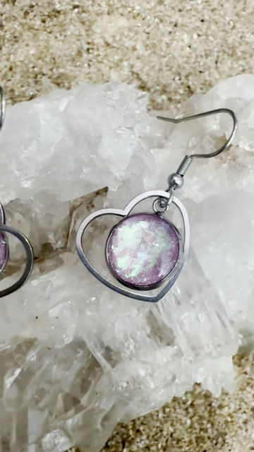 Thumbnail: Pink Hearts Earrings