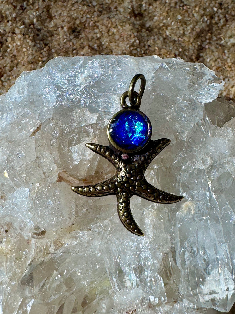 Thumbnail: Sapphire Starfish Necklace 