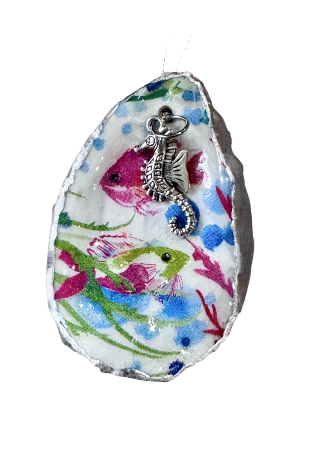 Undersea Garden Oyster Shell Ornament