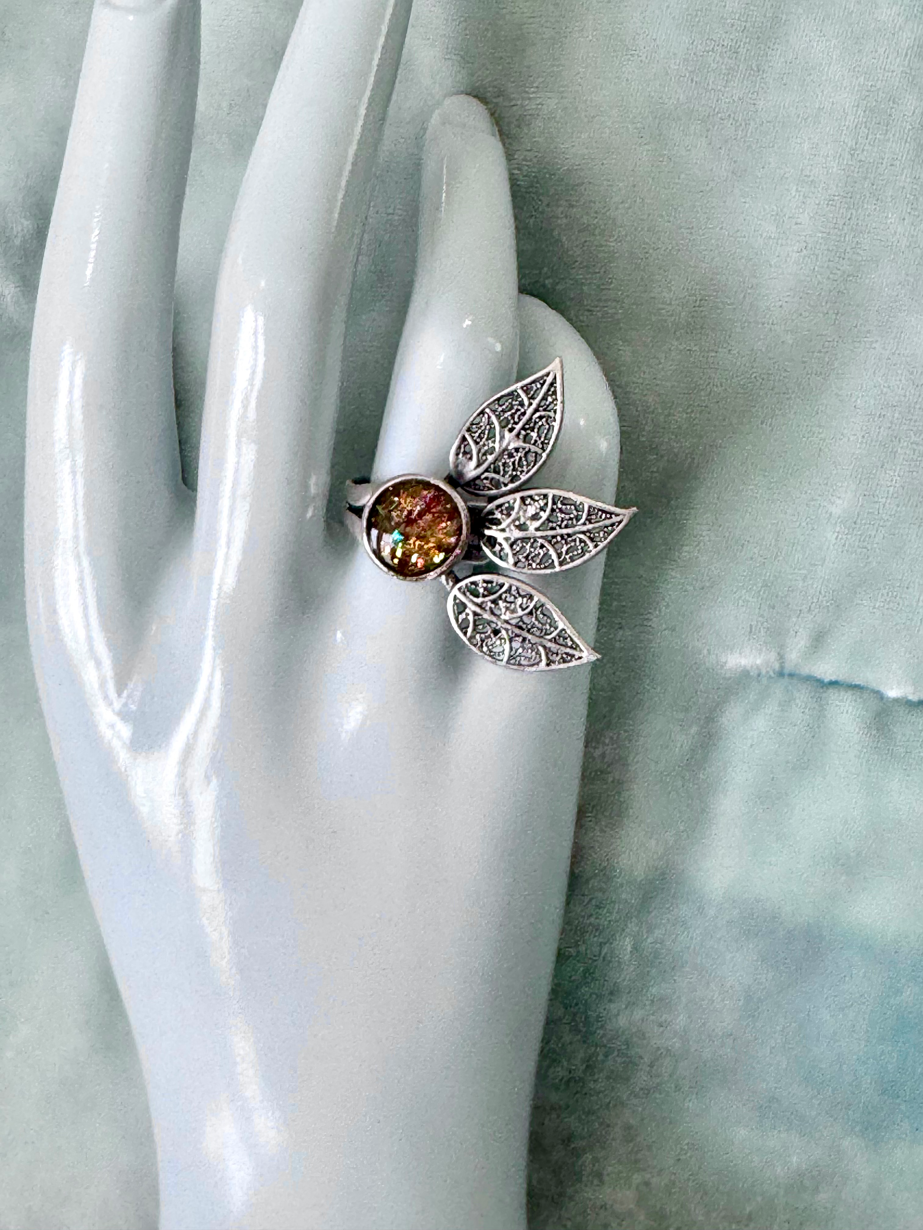 Autumn Leaves Ring
