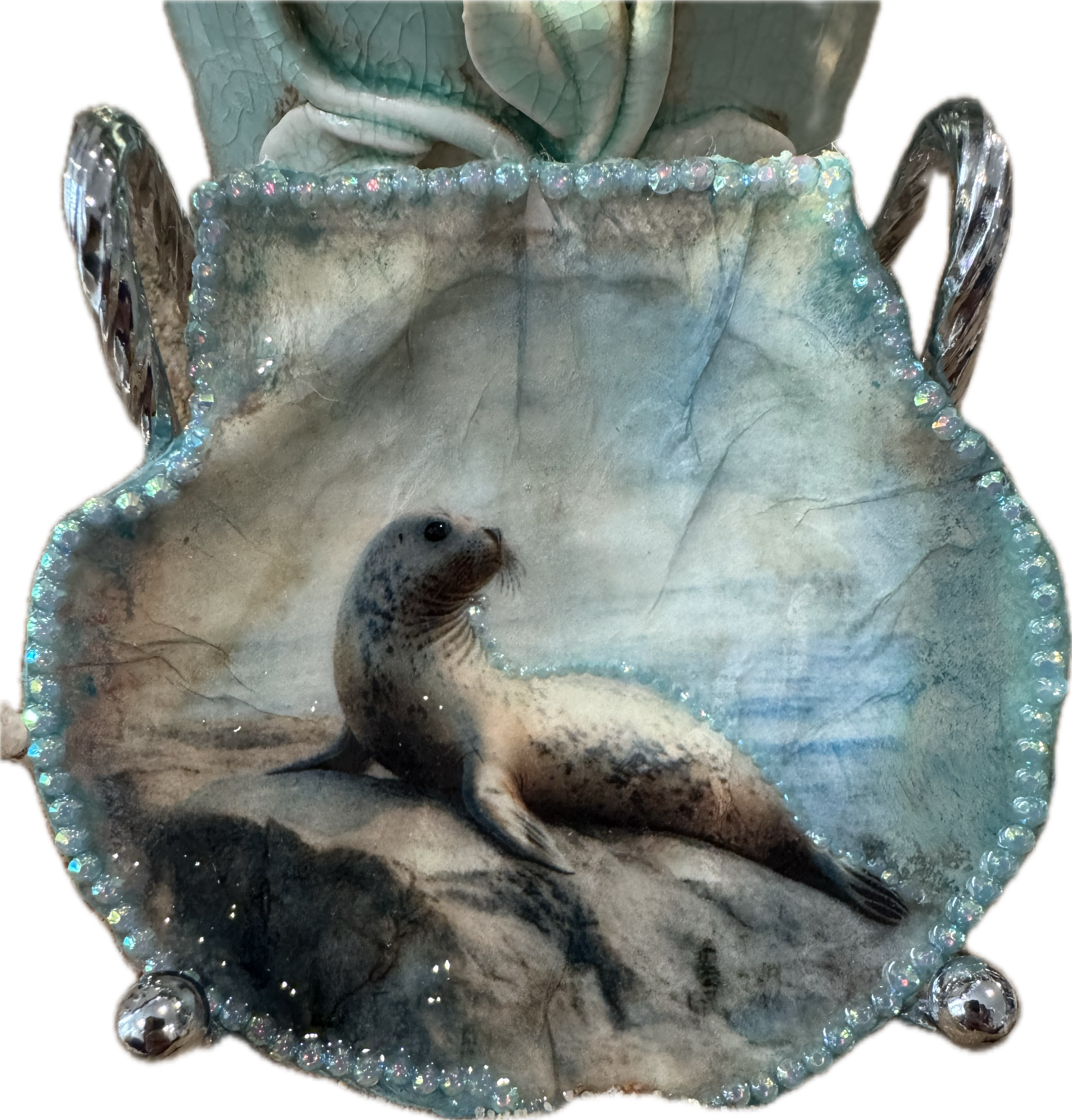 Seal You Soon Scallop Shell Trinket Dish