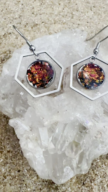 Thumbnail: Red Ruby Earrings